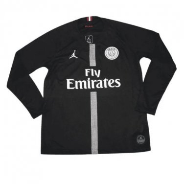 PARIS SAINT-GERMAIN BLACK 2018-2019 LONG SLEEVE AWAY