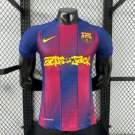 Player Jointed Version 2025 26 Barcelona Home Red & Blue Thailand  s