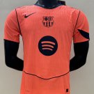 Player Version 2025 26 Barcelona 2nd Away Orange Thailand  s