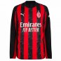 Puma AC Milan Home Long Sleeve Gimenez 7  2025-2026 (Serie A)