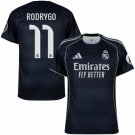 Real Madrid Away Rodrygo 11   2025-2026