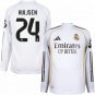 Real Madrid Home Long Sleeves Huijsen 24  2025-2026