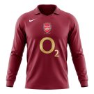 Retro   Arsenal Home Long Sleeve 2005 06