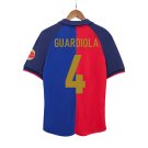 Retro   GUARDIOLA #4 Barcelona Home 1999 00