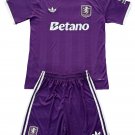 Aston Villa Purple Goalkeeper  Jersey Kit   Soccer