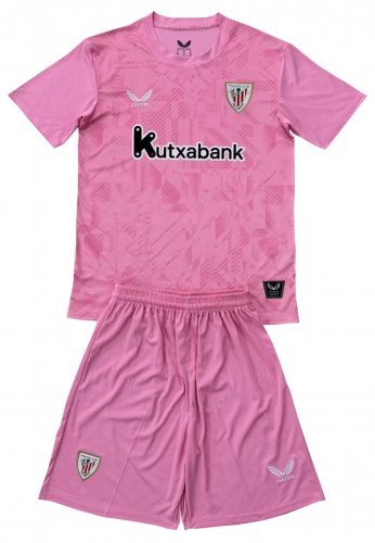 Athletic Bilbao Pink Goalkeeper  Jersey Kit   Soccer