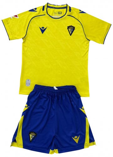 Cadiz CF Home  Jersey Kit   Soccer