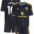 CUNHA #10 Manchester United 3rd Third  Jersey Kit   Soccer
