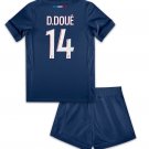 D.DOUÉ #14 Paris Saint Germain  Home  Jersey Kit   Soccer