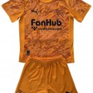 Derby County Orange Goalkeeper  Jersey Kit   Soccer