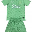 Everton Green Goalkeeper  Jersey Kit   Soccer