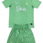 Everton Green Goalkeeper  Jersey Kit   Soccer