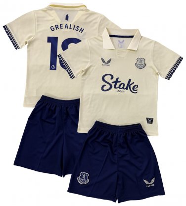 GREALISH #18 Everton Away  Jersey Kit   Soccer