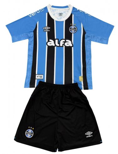 Gremio Home  Jersey Kit   Soccer