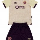 Heart of Midlothian Away  Jersey Kit   Soccer