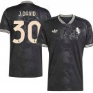 J.DAVID #30 Juventus  3rd Third  Jersey  Soccer