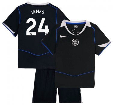 JAMES #24 Chelsea 3rd Third  Jersey Kit   Soccer