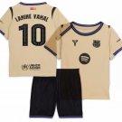 LAMINE YAMAL #10 Barcelona Away  Jersey Kit   Soccer