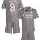 MBAPPE #9 Real Madrid  3rd Third  Jersey Kit   Soccer