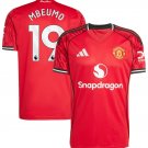 MBEUMO #19 Manchester United  Home  Jersey  Soccer