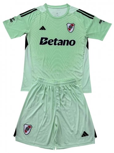 River Plate Green Goalkeeper  Jersey Kit   Soccer