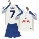 SON #7 Tottenham Hotspur Home  Jersey Kit   Soccer