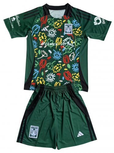 Tigres Special Earth Day Green  Jersey Kit   Soccer