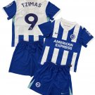 TZIMAS #9 Brighton & Hove Home  Jersey Kit   Soccer