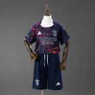 Benfica 26 27 Third Away Kids Kit Jersey Size 16-28