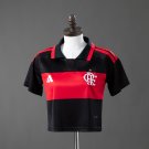 Flamengo 26 27 Home Women's Crop Top Style S-XXL