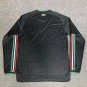 2026 Mexico GK black long sleeves soccer jersey size S-4XL
