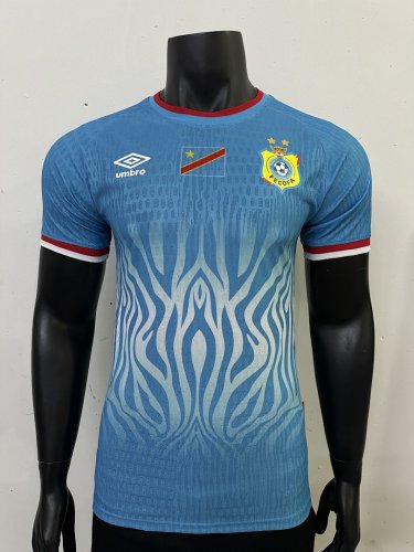 player version 25-26 DR Congo 2025 AFCON home soccer jersey size S-2XL