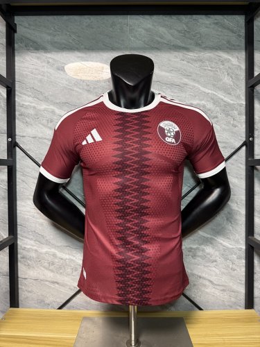 player version 2026 Qatar home soccer jersey size S-2XL