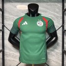 player version add+$5 2026 Algeria green soccer jersey size S-2XL