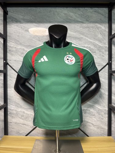 player version add+$5 2026 Algeria green soccer jersey size S-2XL