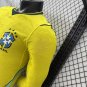 player version add+$5 2026 Brazil yellow long sleeves soccer jersey size S-3XL