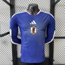 player version add+$10 2026 Japan home long sleeves soccer jersey size S-3XL