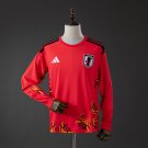 Japan 2026 GK - Red Long-Sleeved Jersey S-4XL
