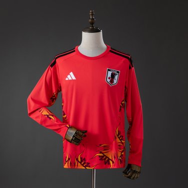 Japan 2026 GK - Red Long-Sleeved Jersey S-4XL