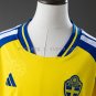 Sweden 2026 Home Kids Kit Jersey Size 16-28