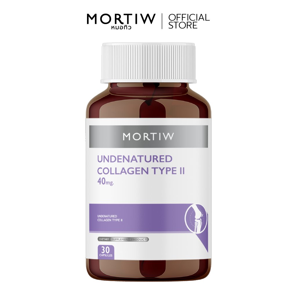 MORTIW (Doctor Thiw) Undenatured Collagen Type II 30 Capsules