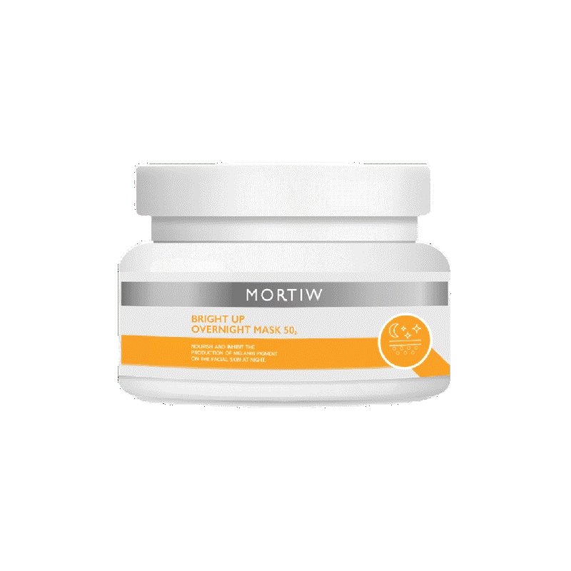 MORTIW Bright Up Overnight Mask - Brightening Sleeping Mask for Dull Skin 50 g.