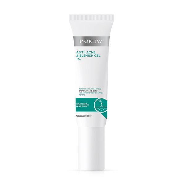 MORTIW (Doctor Thiw) Anti Acne & Blemish Gel: Acne spot treatment gel 15g.