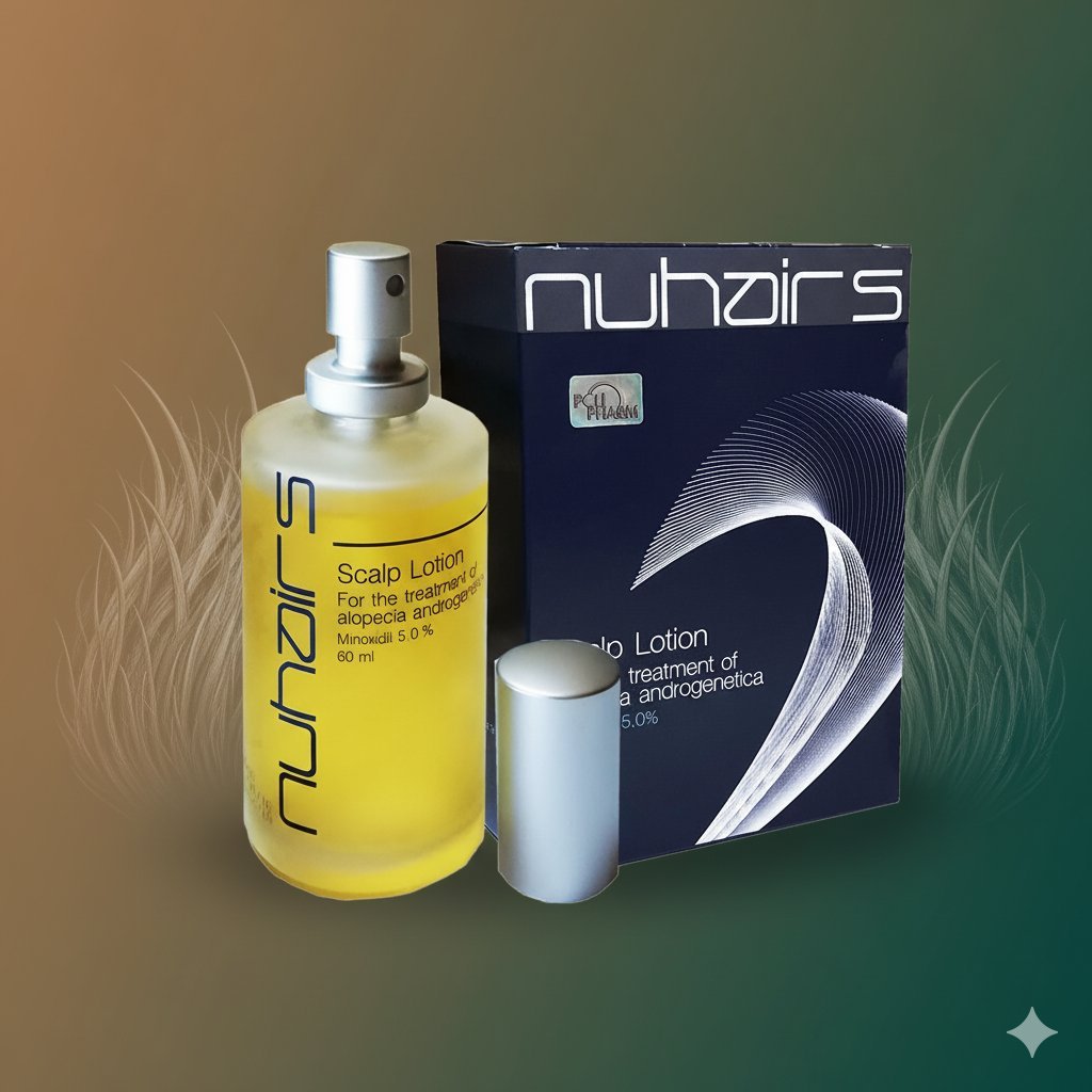 2x Nuhair 5% Hair Lotion Help to Speed Up Hair Reduce Hair Loss Hair Regrowth