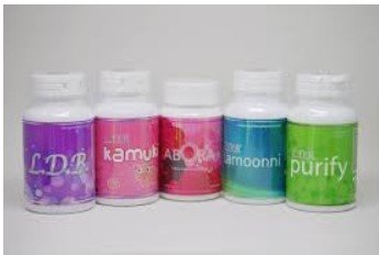 Full Set LDB Purify Herbs LDB- Lamoon- Abora Dietary Supplement Product 5 Pcs