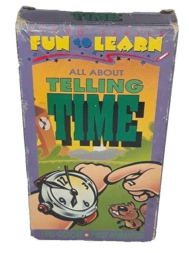 Telling Time-Animated Time Lea VHS