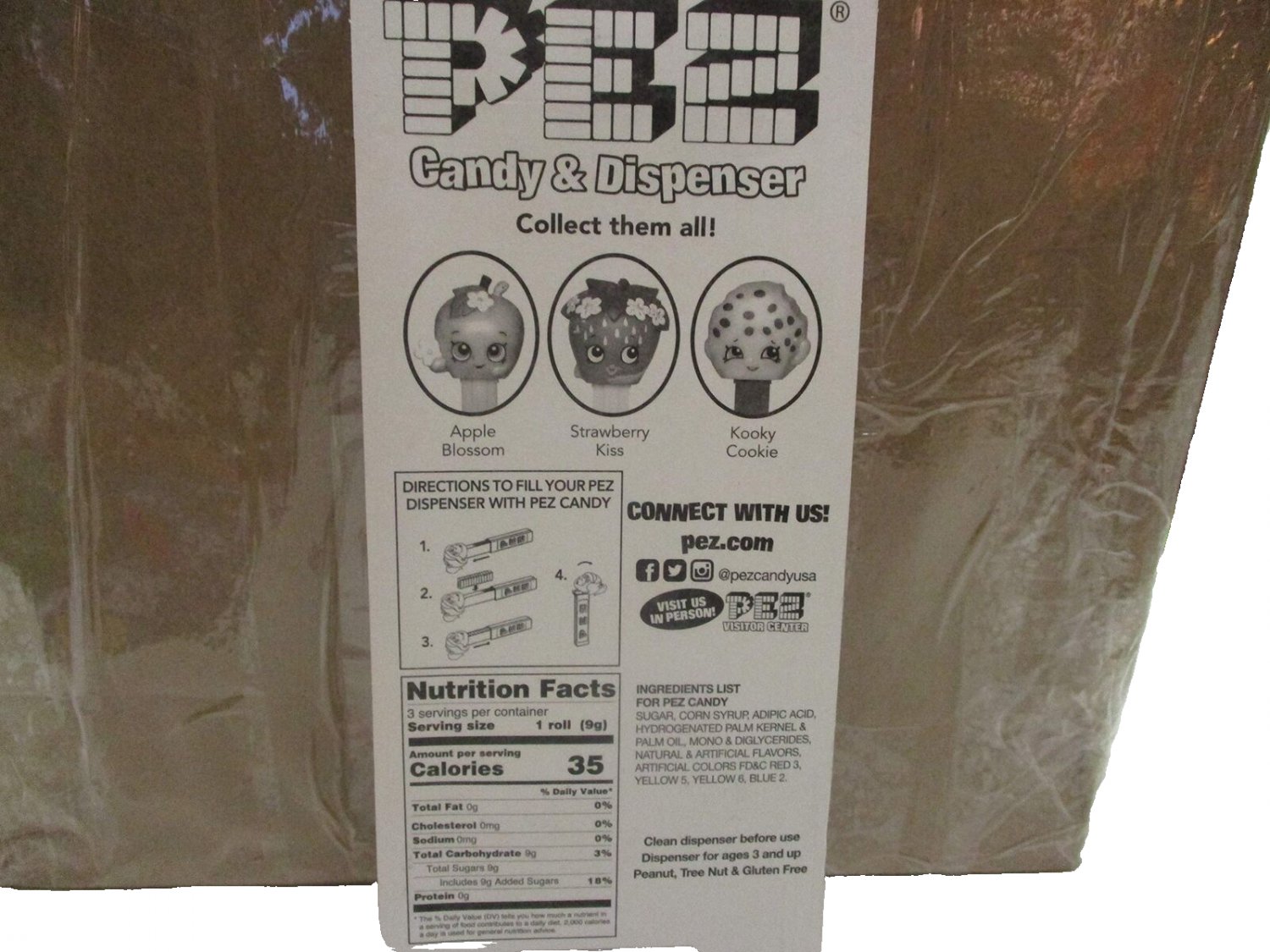 Pez Candy Dispenser Cupcake Queen