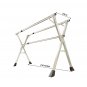 SOGA 2.0m Portable Standing Clothes Drying Rack Foldable Space-Saving Laundry Holder 3 Poles