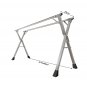 SOGA 2.4m Portable Standing Clothes Drying Rack Foldable Space-Saving Laundry Holder Indoor Outdoor