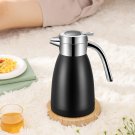 SOGA 2.2L Stainless Steel  Insulated Vacuum Flask Water Bottle Black
